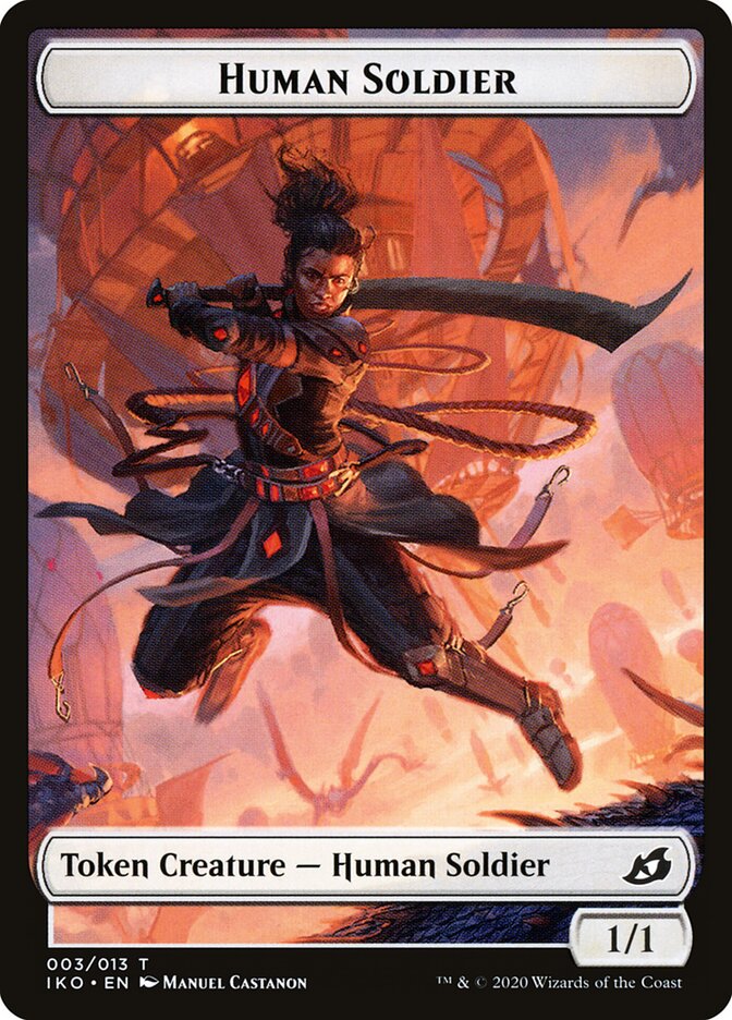 Human Soldier Token (003)