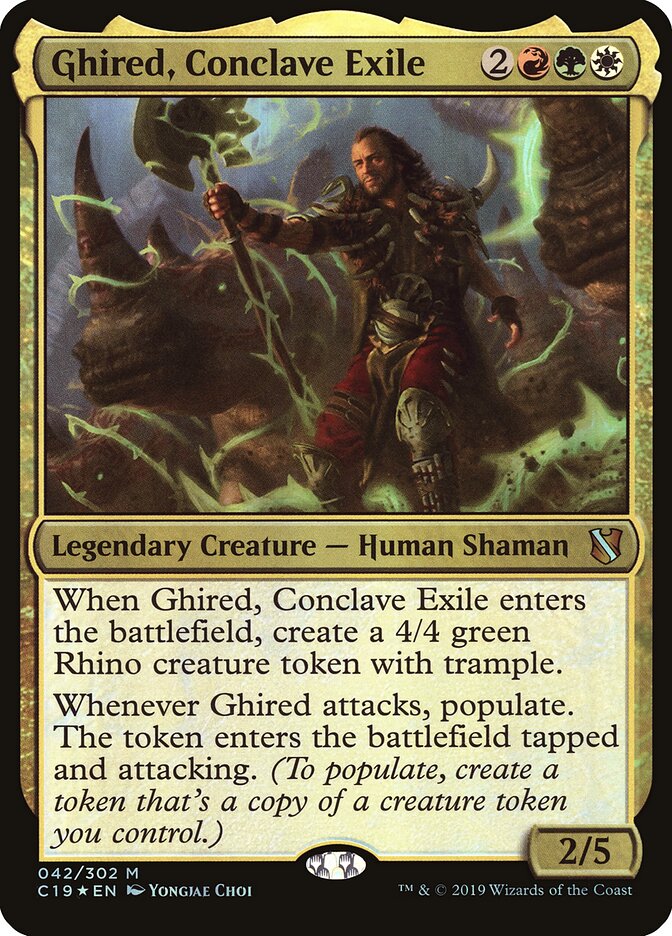 Ghired, Conclave Exile (Commander 2019)
