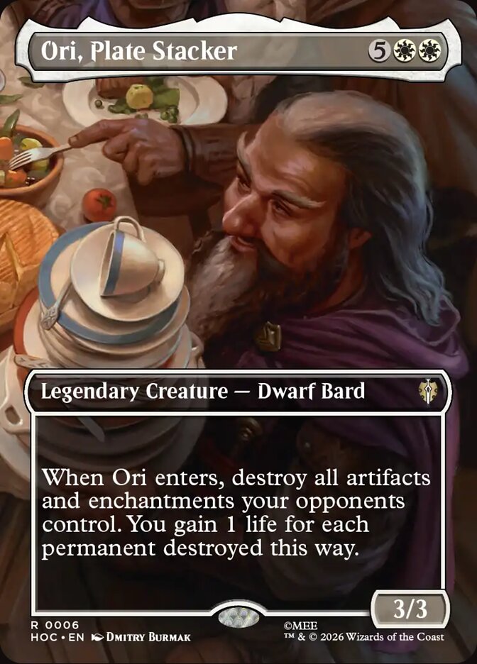 Ori, Plate Stacker (Borderless)
