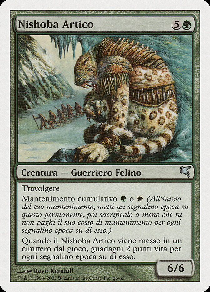 Arctic Nishoba (Italian) - "Nishoba Artico" (L26)