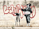 Urban Art Banksy: Graffiti Painter The Velasquez - 1024 Piece Puzzle - My Store