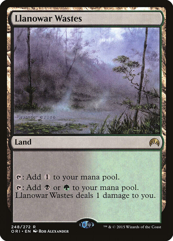 Llanowar Wastes - Magic: The Gathering