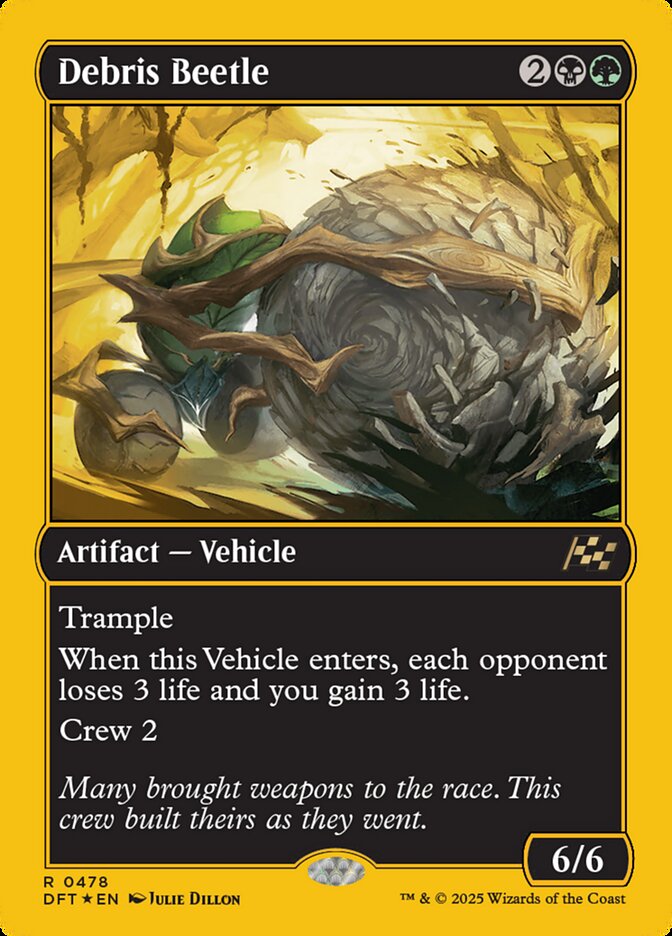 Debris Beetle (First-Place Foil)