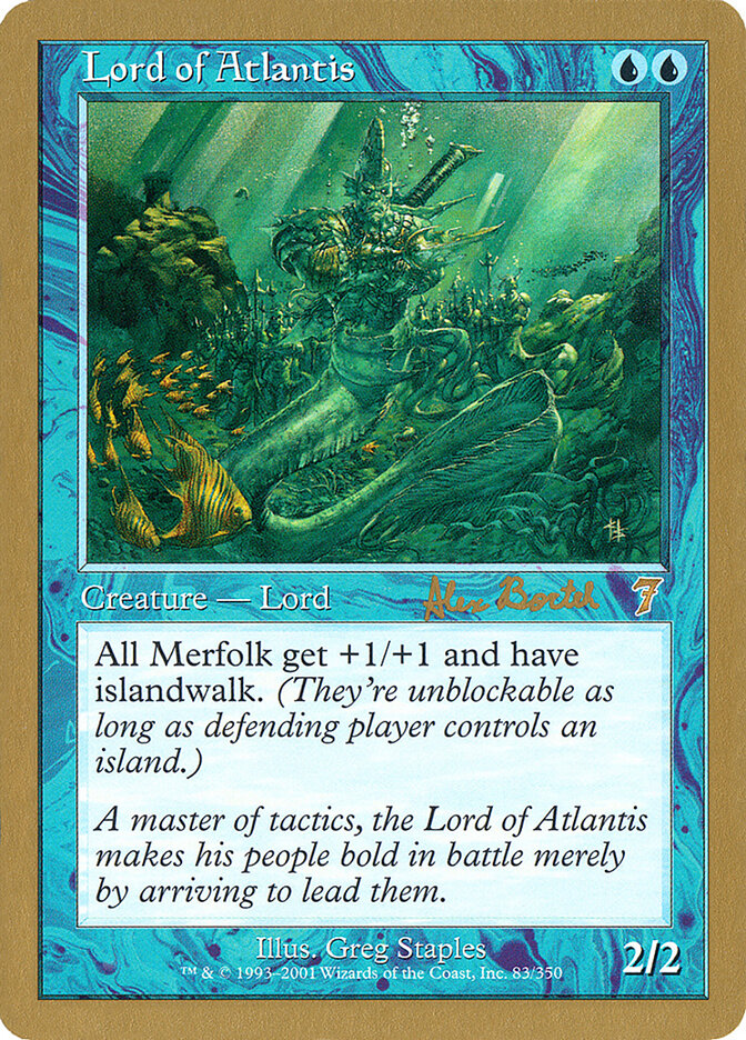 Lord of Atlantis - 2001 Alex Borteh (7ED)