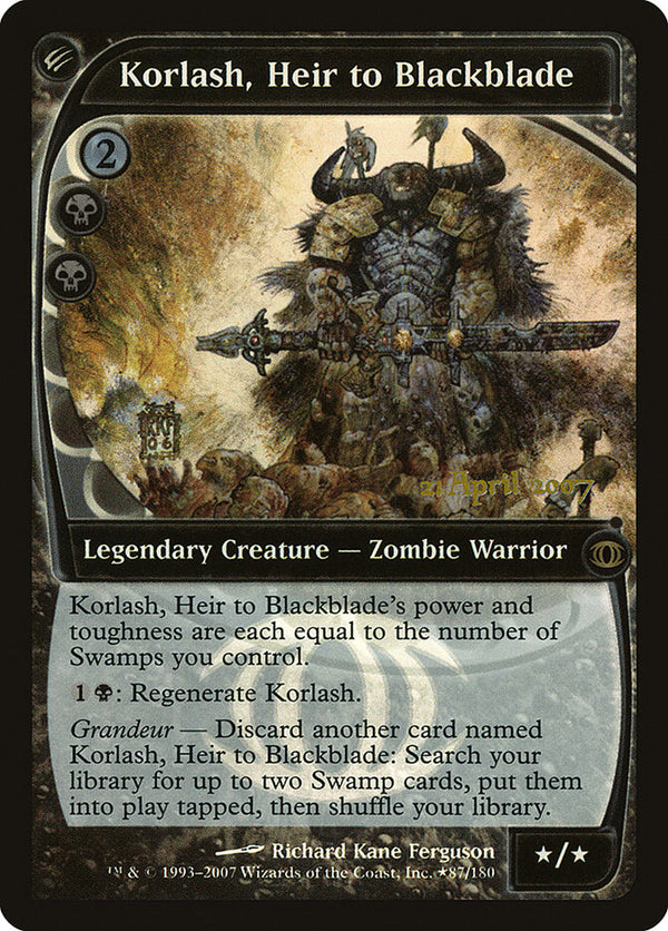 Korlash, Heir to Blackblade - Magic: The Gathering