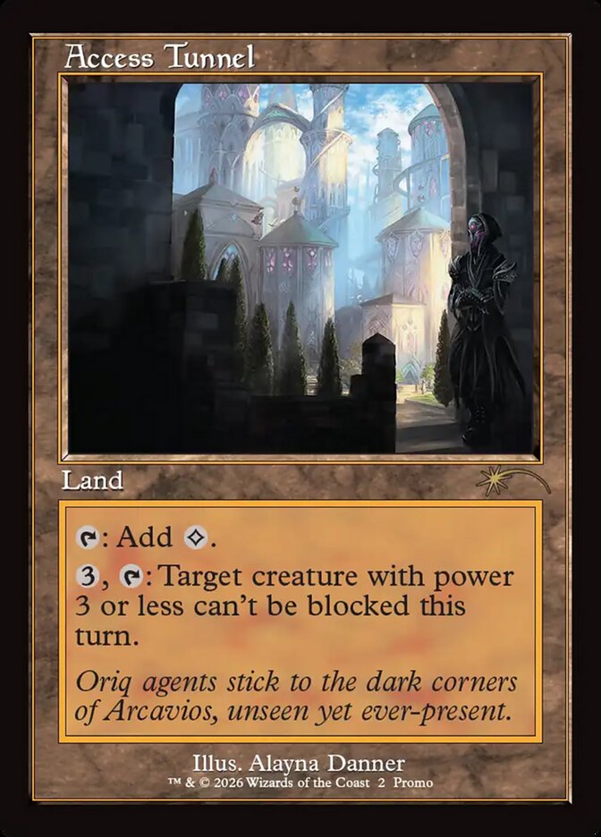Access Tunnel (Retro Frame)
