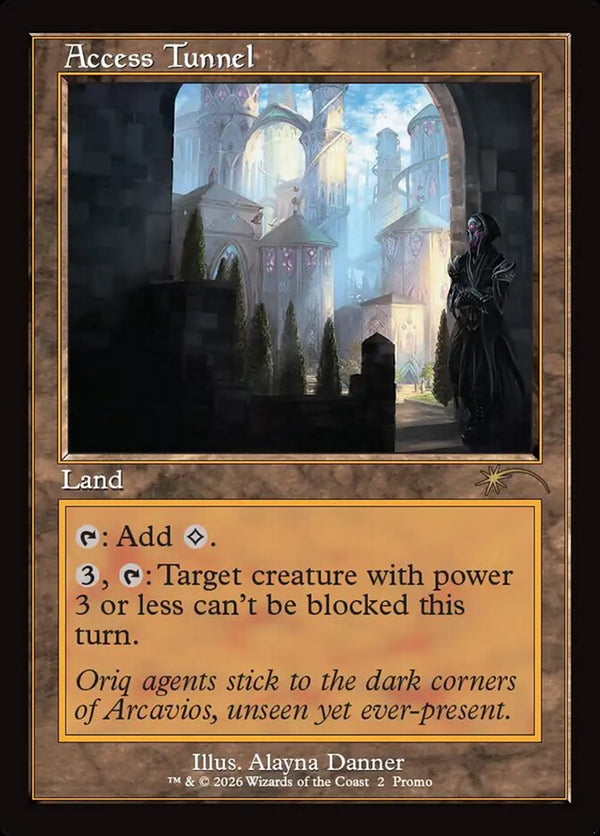 Access Tunnel (Retro Frame) (WPN 2) - Magic: The Gathering