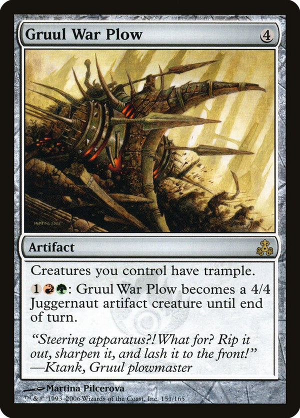 Gruul War Plow - Magic: The Gathering