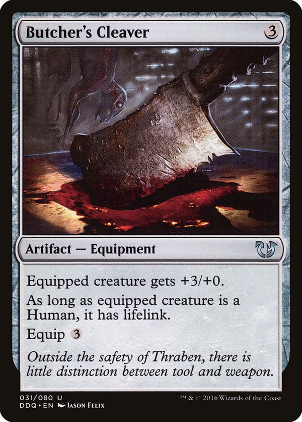 Butcher's Cleaver - Magic: The Gathering
