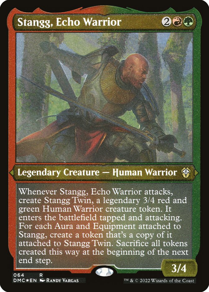 Stangg, Echo Warrior (Foil Etched)