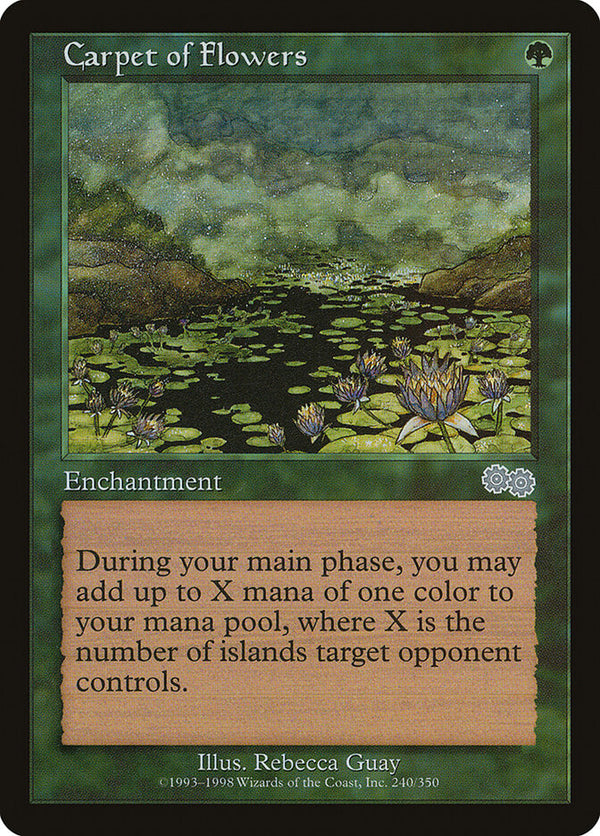Carpet of Flowers - Magic: The Gathering
