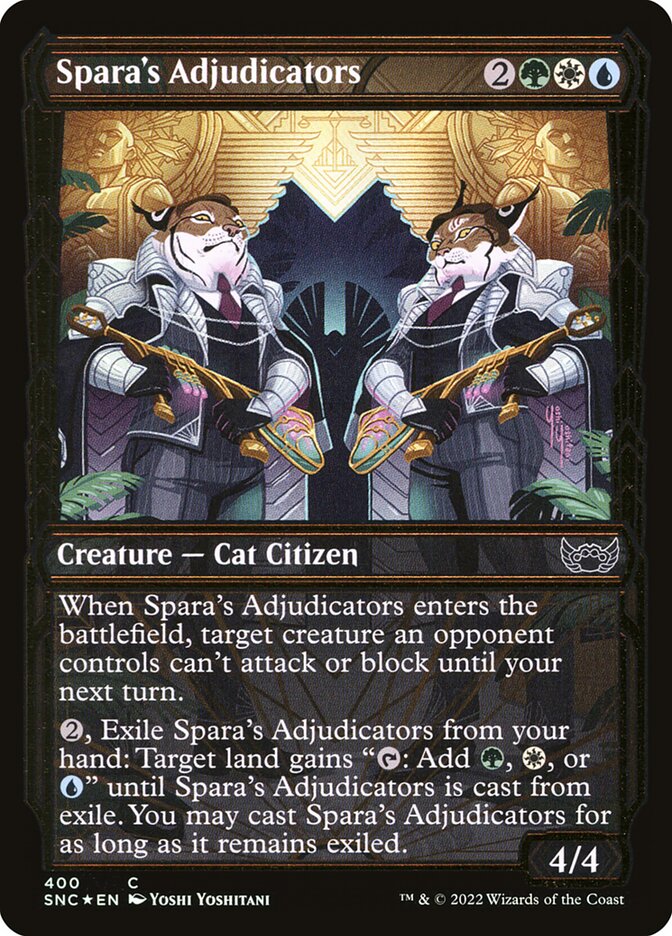 Spara's Adjudicators (Gilded Foil)