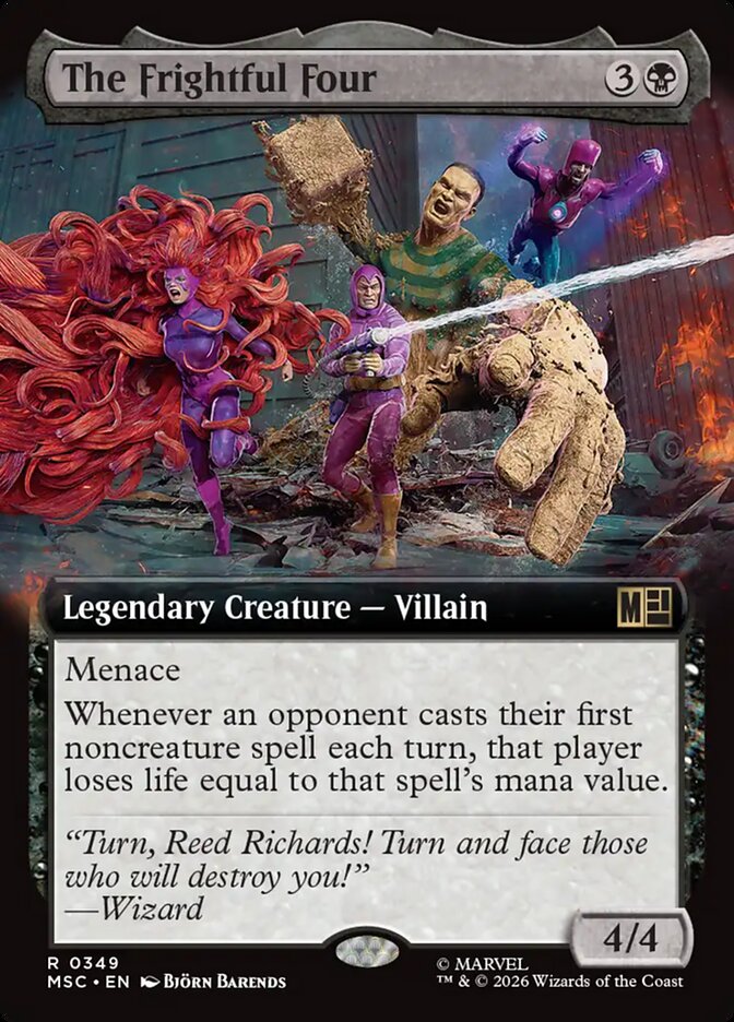 The Frightful Four (Extended Art)