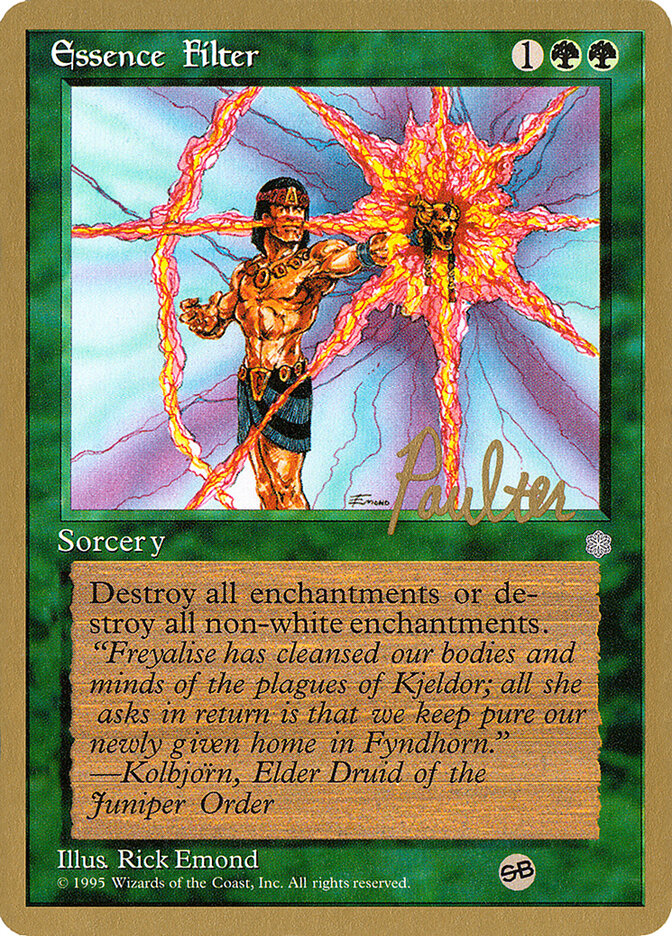 Essence Filter - 1996 Preston Poulter (ICE) (SB)