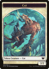 Cat // Zombie Double-Sided Token - Magic: The Gathering