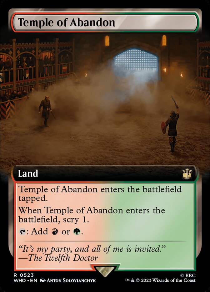 Temple of Abandon (Extended Art)