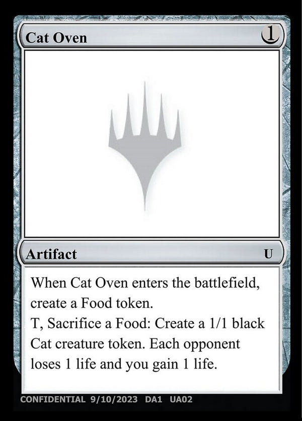 Cat Oven - Magic: The Gathering