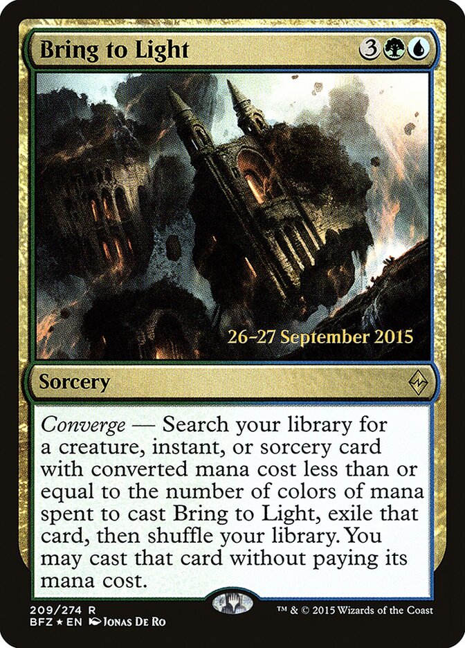 Bring to Light