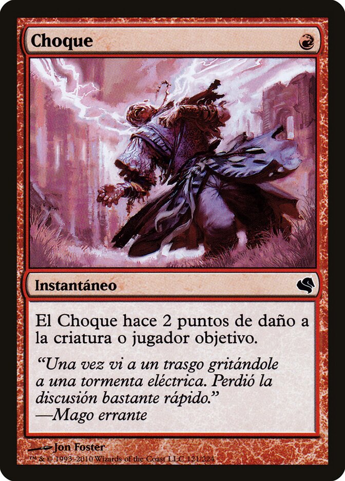 Shock (Spanish) - "Choque"