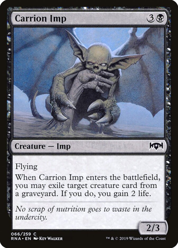 Carrion Imp - Magic: The Gathering
