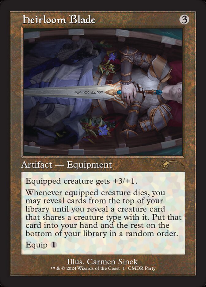 Heirloom Blade (Retro Frame)