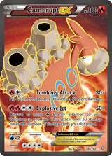 Camerupt EX (146 Full Art) - Pokémon