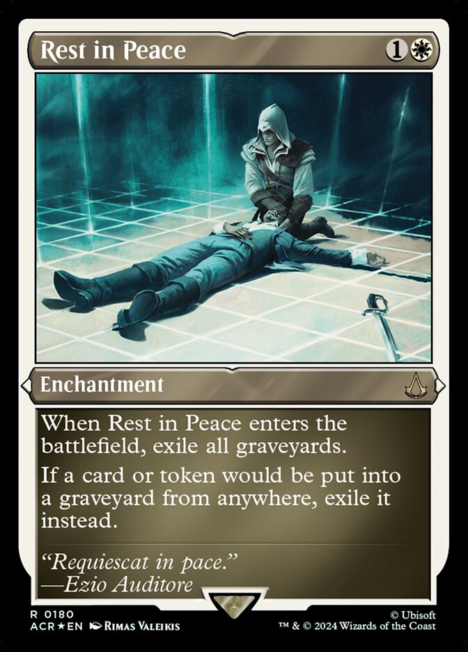 Rest in Peace (Foil Etched)