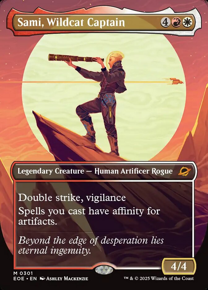 Sami, Wildcat Captain (Borderless)