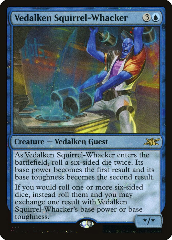 Vedalken Squirrel-Whacker (Galaxy Foil)