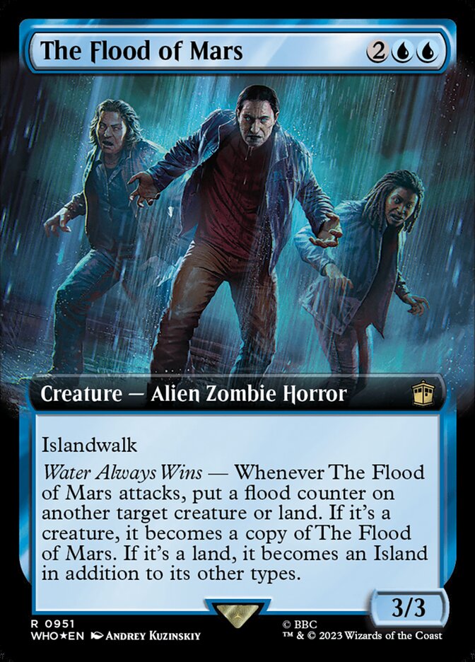The Flood of Mars (Extended Art) (Surge Foil)