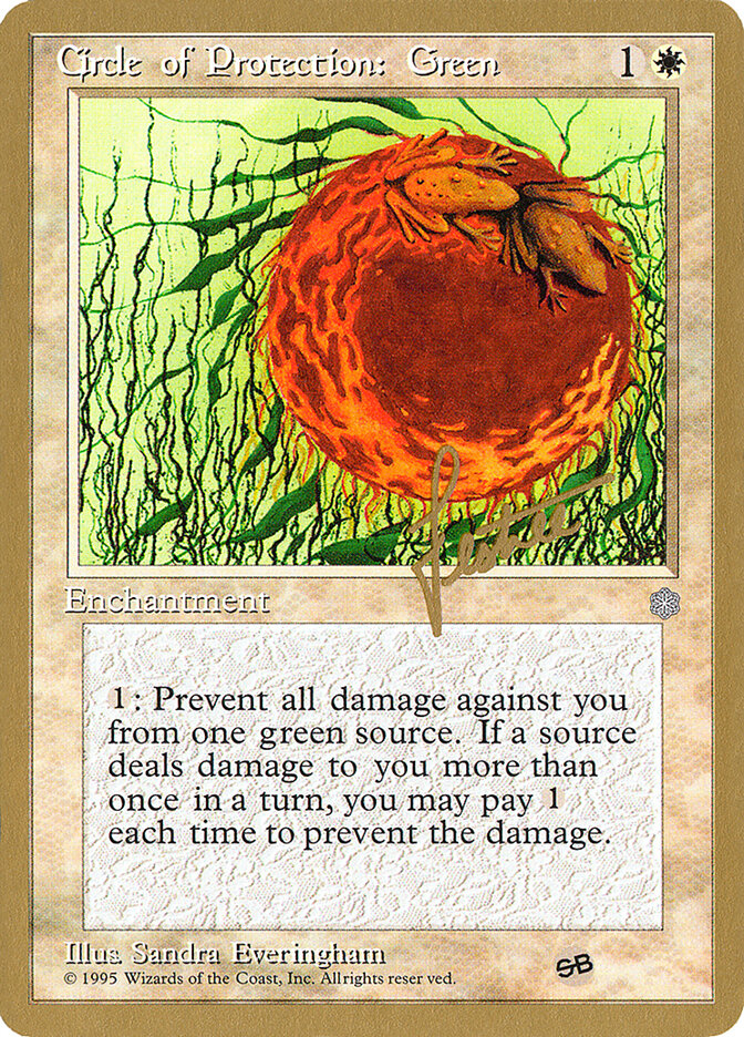 Circle of Protection: Green - 1996 Bertrand Lestree (ICE) (SB)