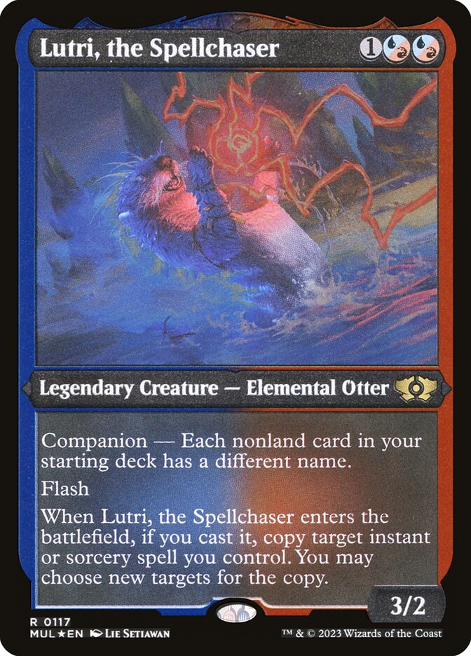 Lutri, the Spellchaser (Foil Etched)