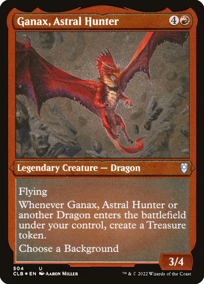 Ganax, Astral Hunter (Foil Etched)