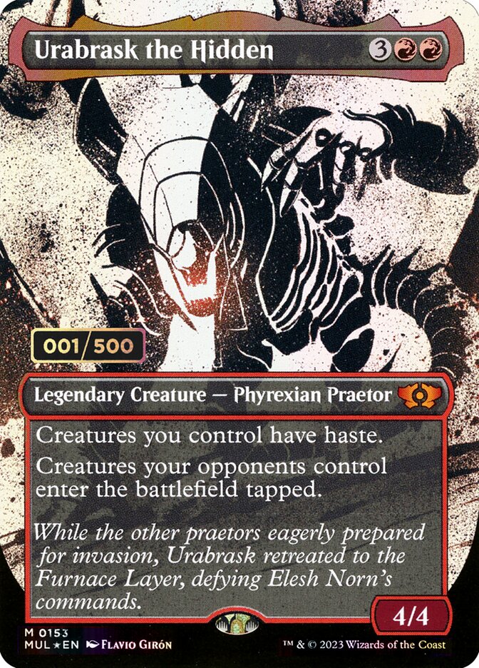 Urabrask the Hidden (Serial Numbered)