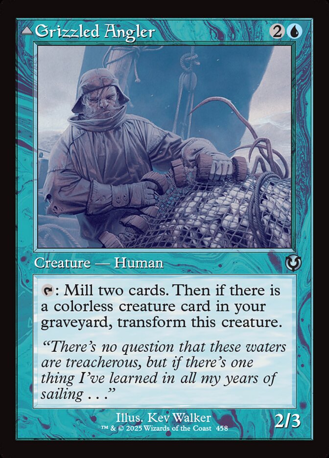Grizzled Angler (Retro Frame)
