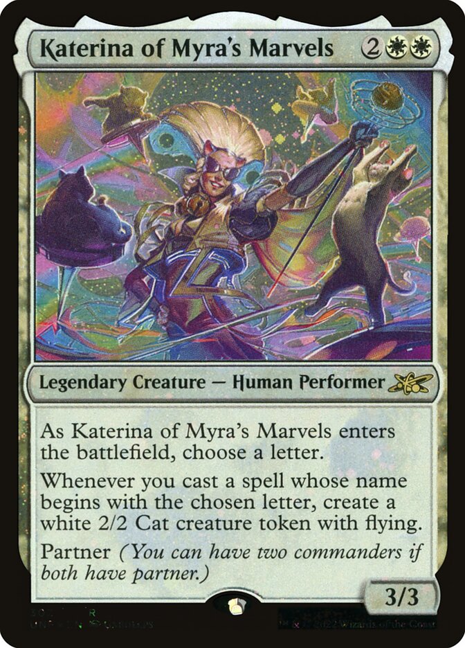 Katerina of Myra's Marvels (Galaxy Foil)