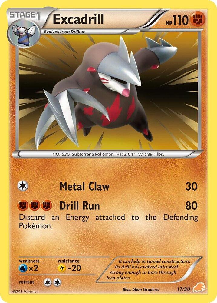 Excadrill (#17 Non-Holo)