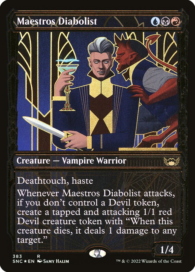 Maestros Diabolist (Gilded Foil)