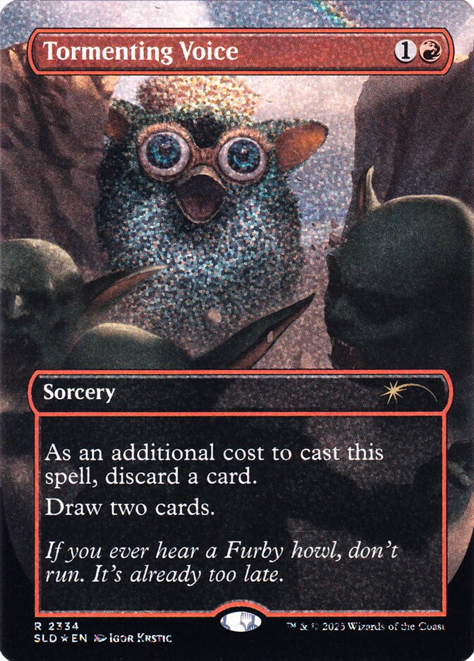 Tormenting Voice (Confetti Foil)