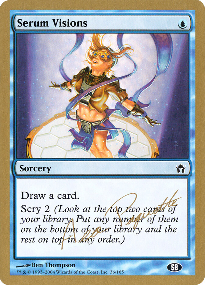 Serum Visions - 2004 Aeo Paquette (5DN) (SB)