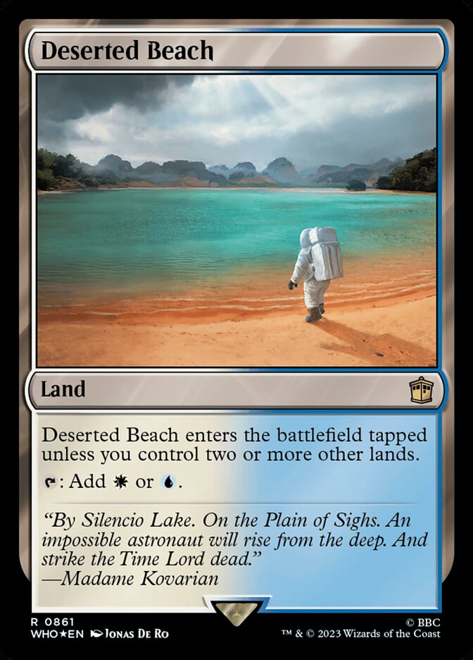 Deserted Beach (Surge Foil)