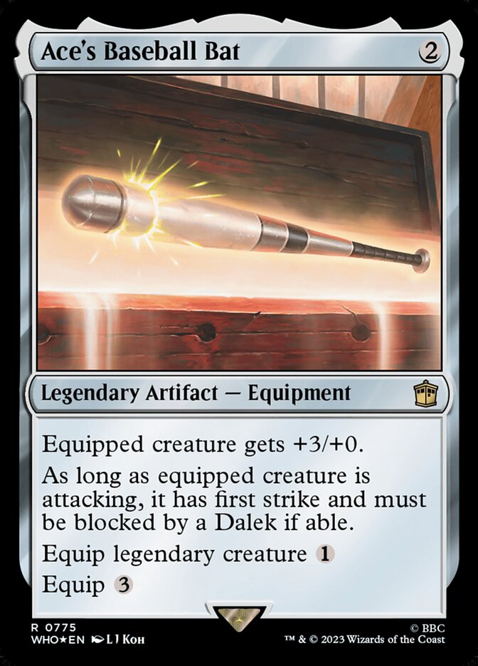Ace's Baseball Bat (Surge Foil)