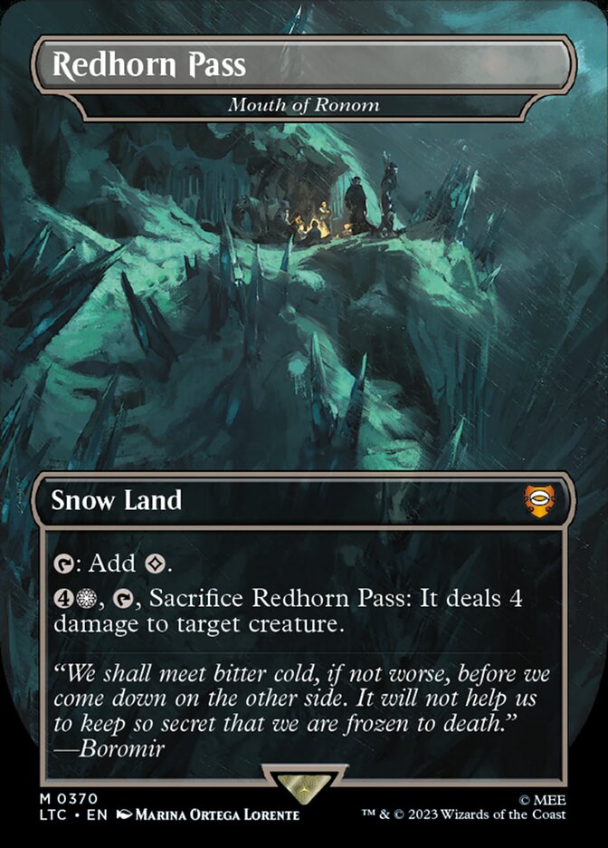 Redhorn Pass - Mouth of Ronom