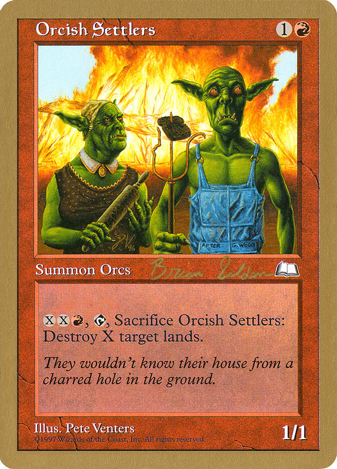 Orcish Settlers - 1998 Brian Selden (WTH)