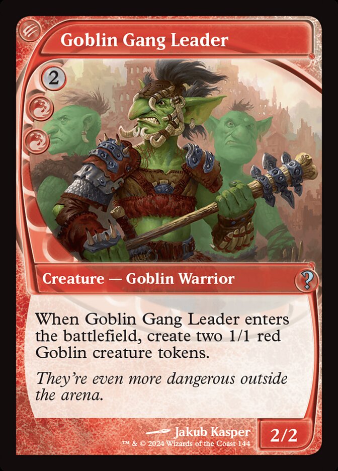 Goblin Gang Leader (Future Sight)