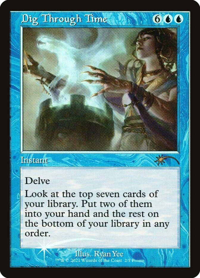 Dig Through Time (Retro Frame)