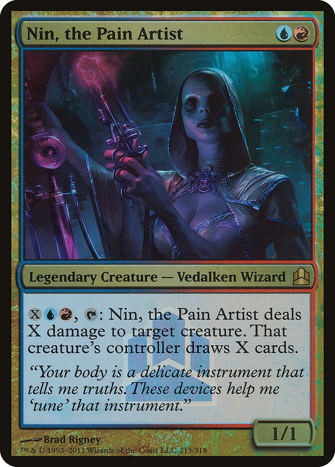 Nin, the Pain Artist (Commander Launch Promo)