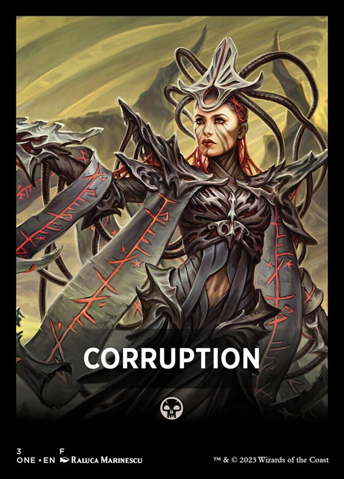 Corruption Theme Card