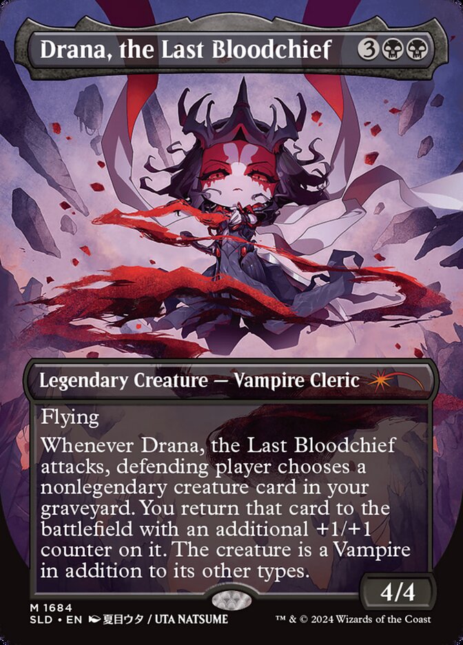 Drana, the Last Bloodchief (Rainbow Foil)