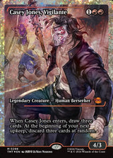 Casey Jones, Vigilante (0296) (Showcase) (Fracture Foil) - Magic: The Gathering